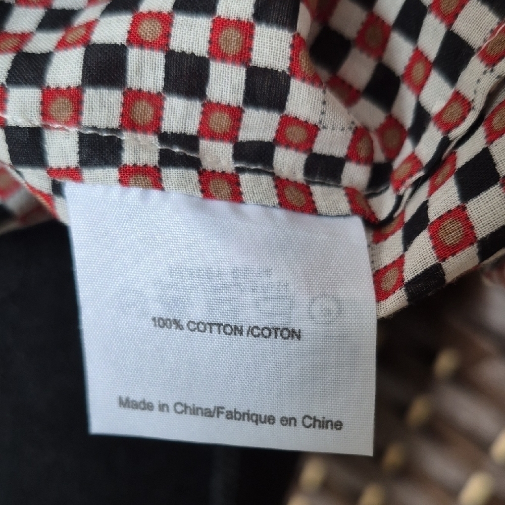 Tory Burch Brown and White Patterned Tunic - Picture 5 of 9